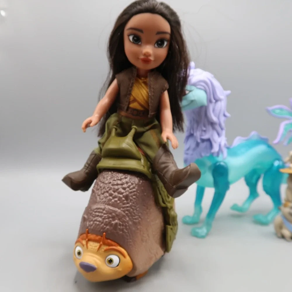 Disney Raya and the Last Dragon‎ Petite Toy Lot Tuk Tuk, Baby Noi, and the Ongis